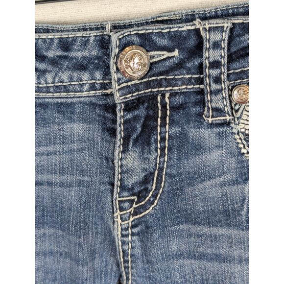 Grace in LA Bedazzled Jeans Women's Size 27 - Picture 5 of 13